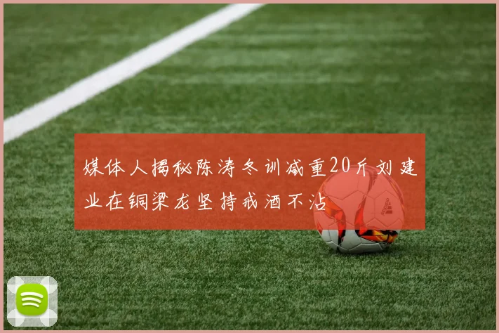 媒体人揭秘陈涛冬训减重20斤刘建业在铜梁龙坚持戒酒不沾